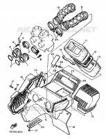 ADMISSION pour Yamaha XT600H (32.4KW) de 1986