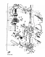 CARBURATEUR pour Yamaha XT600H (32.4KW) de 1986