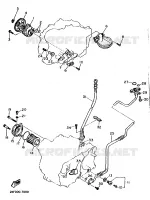 POMPE A HUILE pour Yamaha XT600H (33.OKW) de 1989
