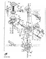 CARBURATEUR pour Yamaha XT600H (33.OKW) de 1989