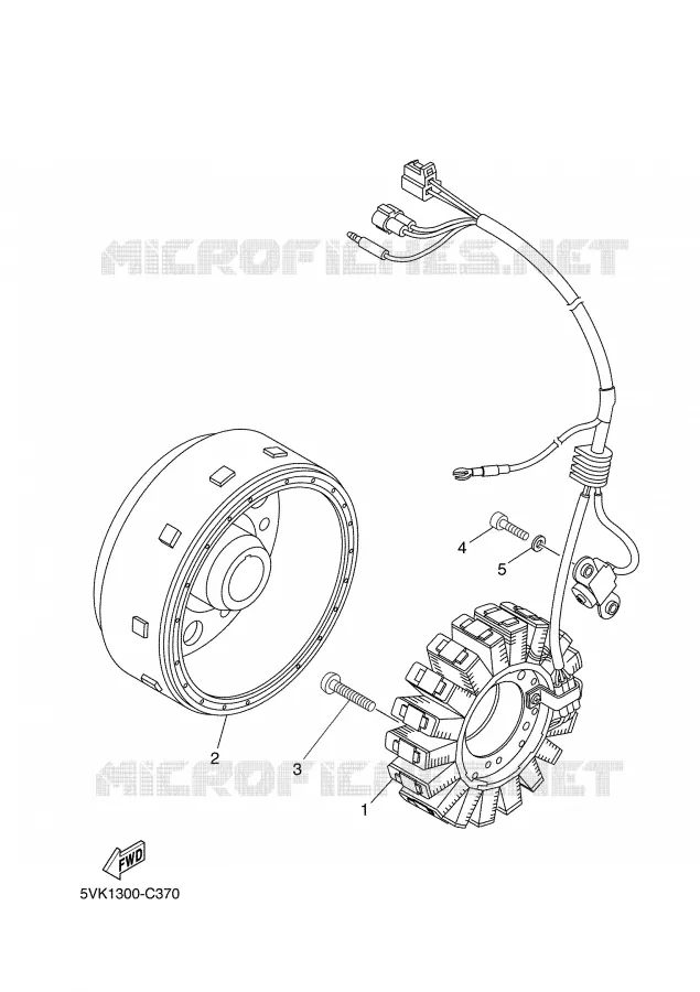 ALLUMAGE Yamaha MOTO 660 2007 XTR  XT660R