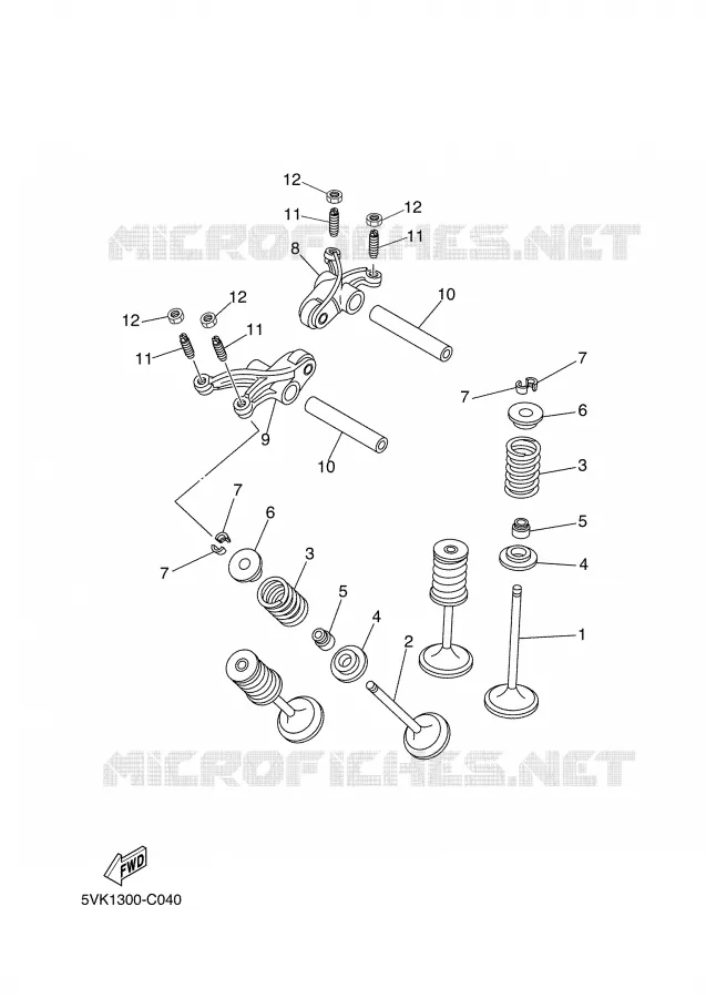 SOUPAPE Yamaha MOTO 660 2004 XTX  XT660X