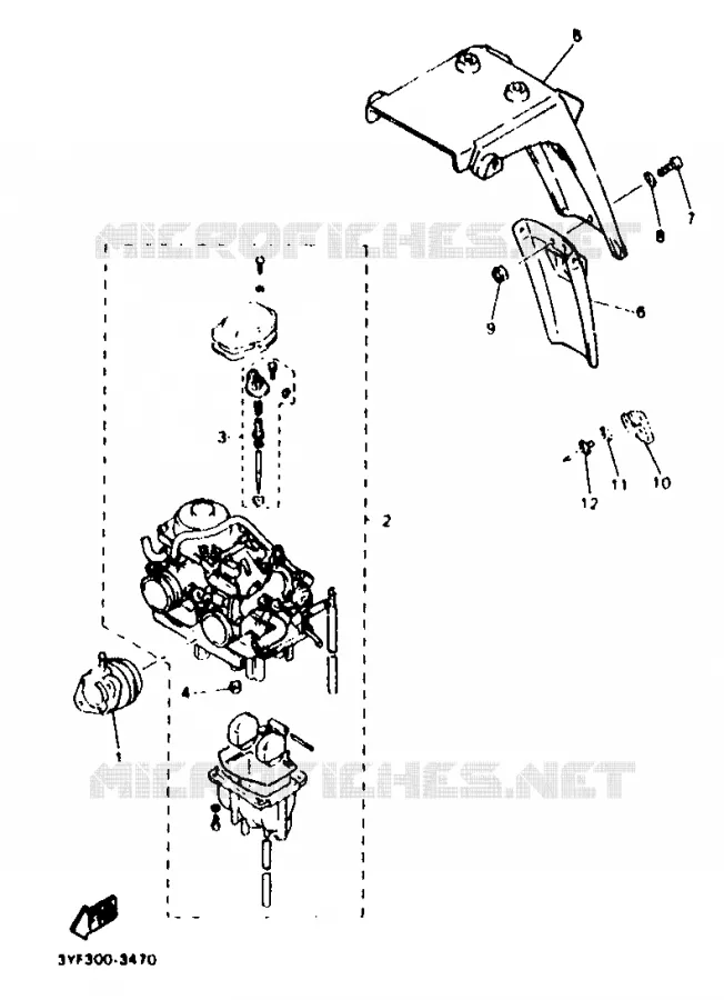 ALTERNATIVE MOTEUR  Yamaha MOTO 660 1993 TENERE  XTZ660