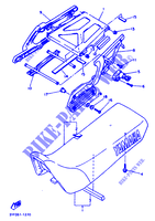 SELLE pour Yamaha XTZ660 de 1996