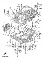 CARTER MOTEUR pour Yamaha XTZ750 de 1994