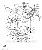 RESERVOIR A ESSENCE pour Yamaha XTZ750 de 1994