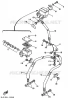 MAITRE CYLINDRE AVANT pour Yamaha XTZ750 de 1994
