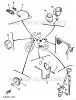 PARTIE ELECTRIQUE 2 pour Yamaha XTZ750 de 1994