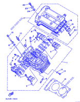 CULASSE pour Yamaha XTZ750 (51KW) de 1991