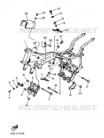 CADRE pour Yamaha XV1000 de 1986