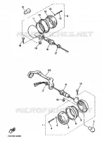 CLIGNOTANT pour Yamaha XV1000 de 1986
