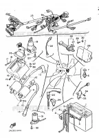 PARTIE ELECTRIQUE 1 pour Yamaha XV1000 de 1986