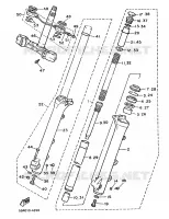 ALTERNATIVE PARTIE CYCLE 2 pour Yamaha XV1000 de 1986