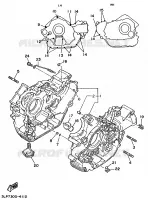 CARTER MOTEUR pour Yamaha XV1100 de 1995