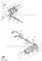 CLIGNOTANT pour Yamaha XV1100 de 1995