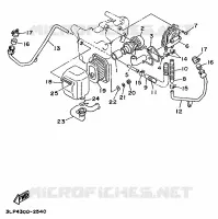 ALTERNATIVE MOTEUR  pour Yamaha XV1100 de 1995