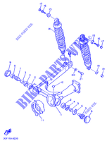 BRAS OSCILLANT / AMORTISSEUR pour Yamaha XV1100SE de 1988