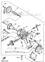 CARBURATEUR pour Yamaha XV125 de 1997