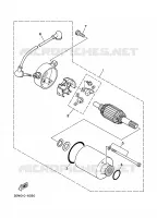 DEMARREUR pour Yamaha XV125 de 1997