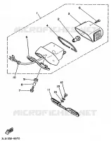 FEU ARRIERE pour Yamaha XV125 de 1997