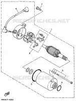 DEMARREUR pour Yamaha XV125 de 1998