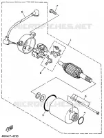 DEMARREUR pour Yamaha XV125 de 1998