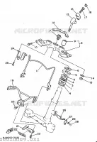 DIRECTION pour Yamaha XV125 de 1998
