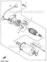 DEMARREUR pour Yamaha XV125 de 1999