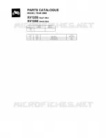 * CATALOG PREFACE * pour Yamaha XV125S de 2000