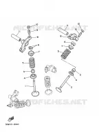 SOUPAPE pour Yamaha XV125S de 2000