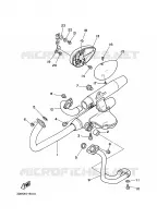 ECHAPPEMENT pour Yamaha XV125S de 2000