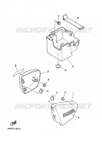 COUVERCLE LATERAL pour Yamaha XV125S de 2000