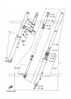 FOURCHE pour Yamaha XV125S de 2000