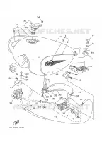 RESERVOIR A ESSENCE pour Yamaha XV125S de 2000