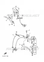COMMODO / LEVIER pour Yamaha XV125S de 2000