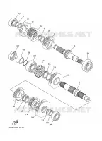 TRANSMISSION pour Yamaha XV1600A de 1999