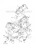 CADRE pour Yamaha XV1600A de 1999