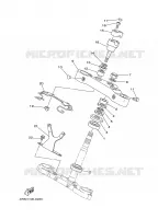 DIRECTION pour Yamaha XV1600A de 1999