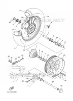 ROUE ARRIERE pour Yamaha XV1600A de 1999