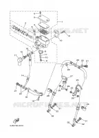 MAITRE CYLINDRE AVANT pour Yamaha XV1600A de 1999