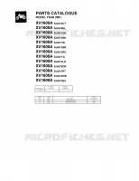 * CATALOG PREFACE * pour Yamaha XV1600A de 2001