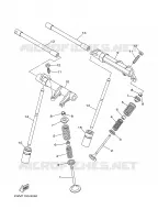 SOUPAPE pour Yamaha XV1600A de 2001