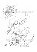 ECHAPPEMENT pour Yamaha XV1600A de 2001