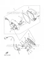 FEU ARRIERE pour Yamaha XV1600A de 2001