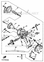 CARBURATEUR pour Yamaha XV250 de 1991