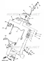 DIRECTION pour Yamaha XV250 de 1991