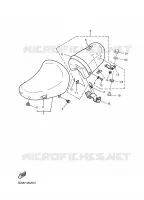 SELLE pour Yamaha XV250 de 1991