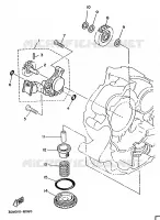 POMPE A HUILE pour Yamaha XV250 de 1996