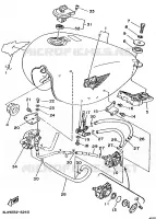 RESERVOIR A ESSENCE pour Yamaha XV250 de 1996