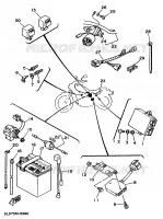 PARTIE ELECTRIQUE 1 pour Yamaha XV250 de 1996